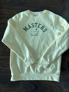 Masters Crewneck Sweatshirt with Green Logo